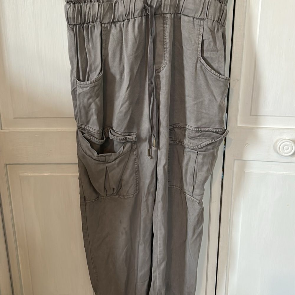 Young Fabulous & Broke Taupe Jumpsuit - Size M - Picture 9 of 12